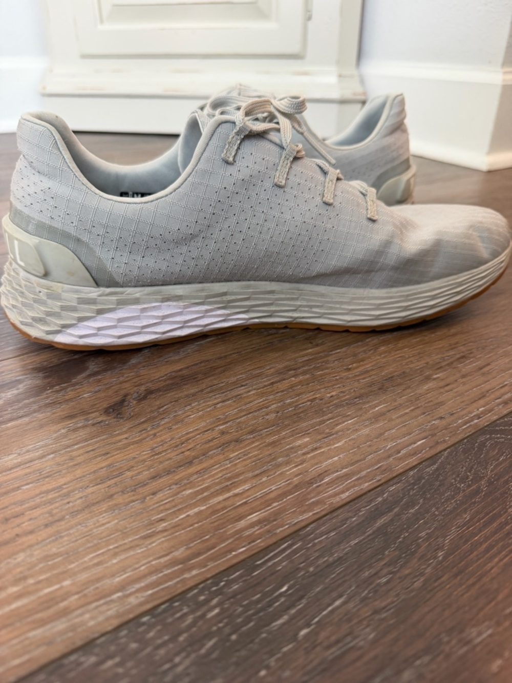 NOBULL Men's All Day Ripstop Light Gray Gum Athletic Sneakers